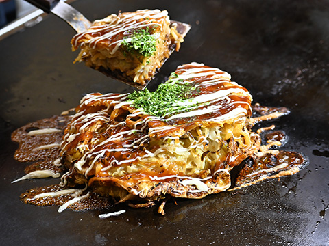 広島焼き（もみじ亭）